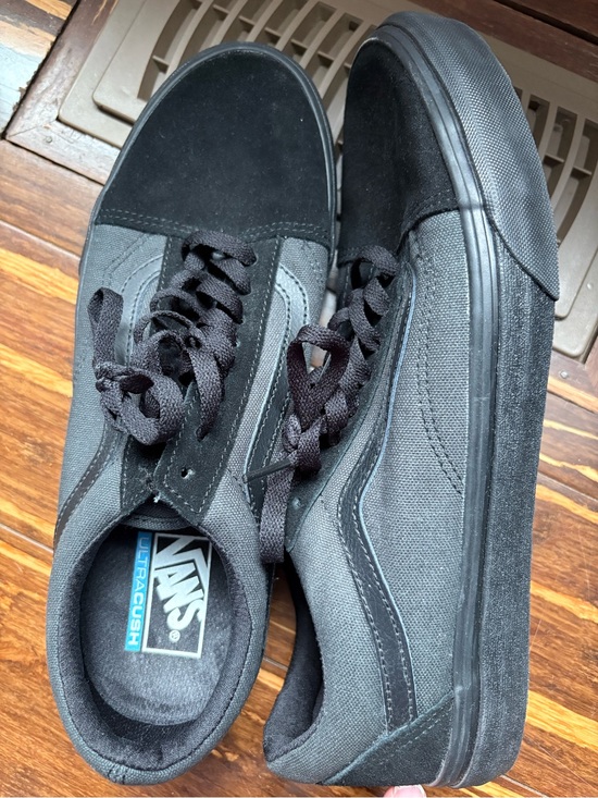 Vans Other - Vans Black and Charcoal Low-Top Skate Sneakers